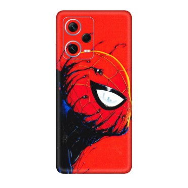 Xiaomi Redmi Phone Skins (All Models) - Spiderman Face Venom - 3D Embossed Finish (L-165) Redmi Note 12 Pro Plus 5G
