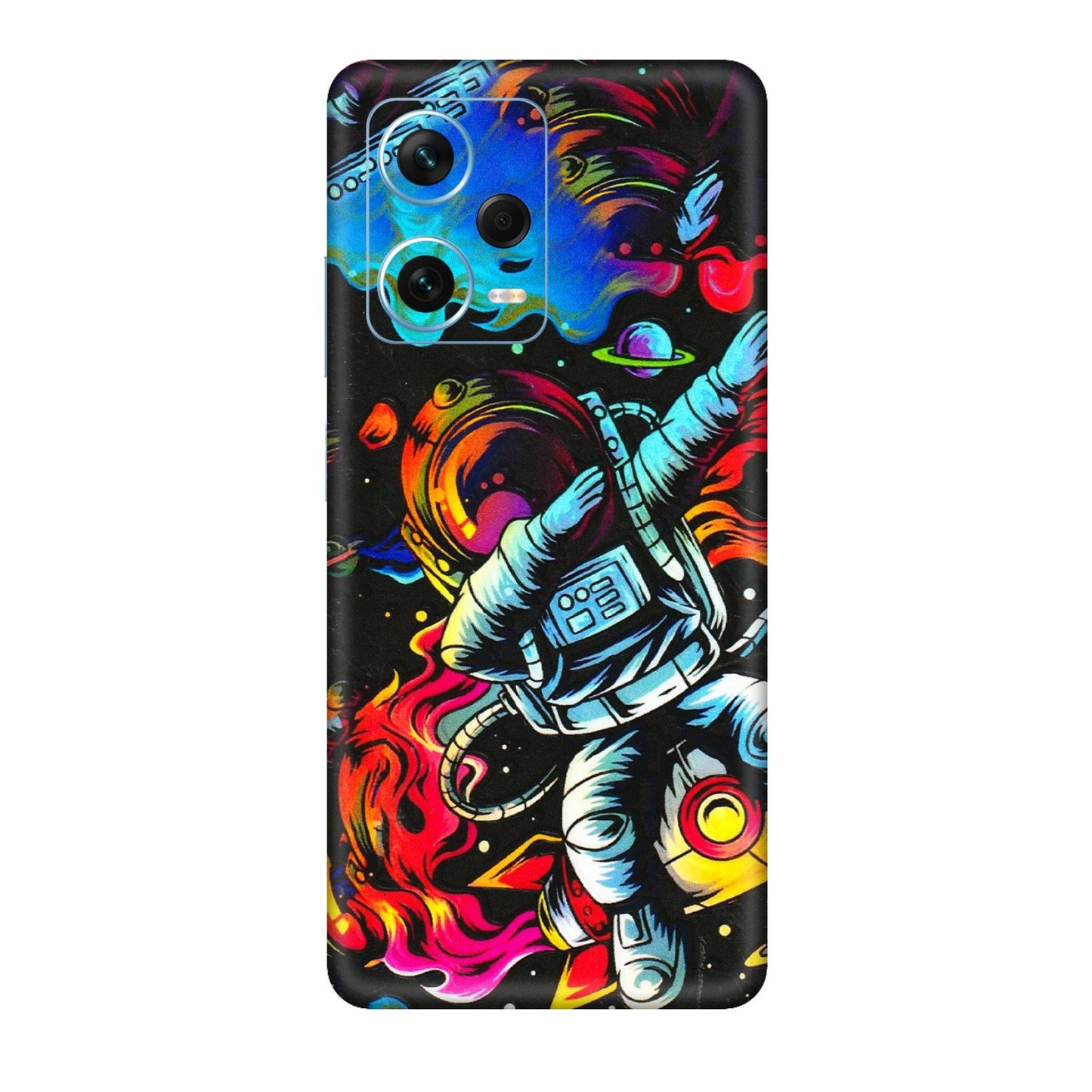 Xiaomi Redmi Phone Skins (All Models) - Astronaut Dope - 3D Embossed Finish (L-191) Redmi Note 12 Pro Plus 5G