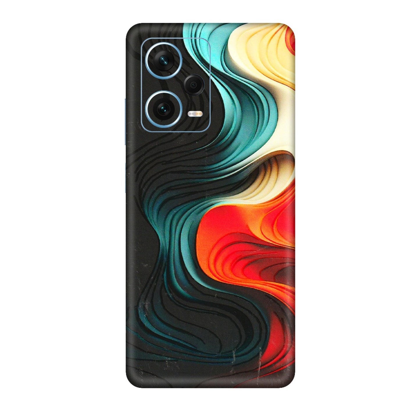 Xiaomi Redmi Phone Skins (All Models) - The Silky Swirl - 3D Embossed Finish (L-240) Redmi Note 12 Pro Plus 5G