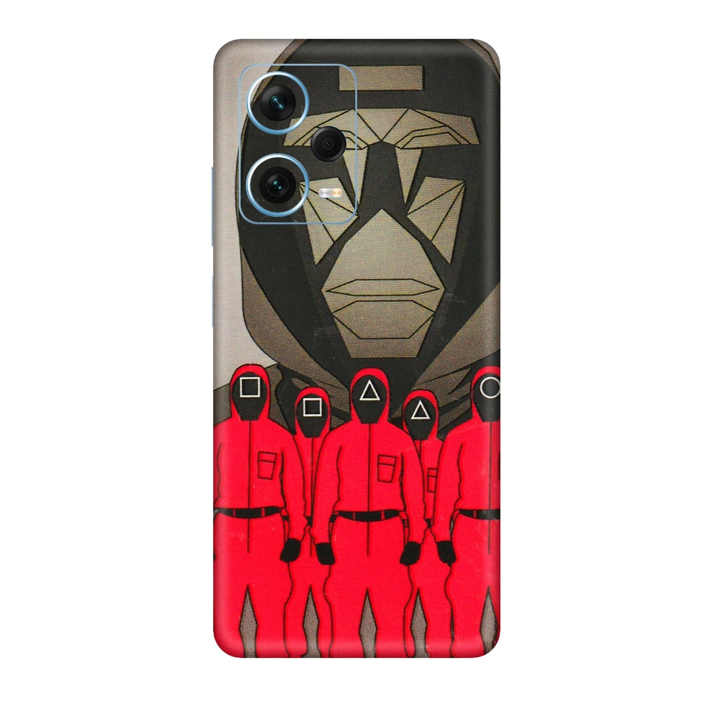 Xiaomi Redmi Phone Skins (All Models) - Squid Game Hero - 3D Embossed Finish (L-245) Redmi Note 12 Pro Plus 5G