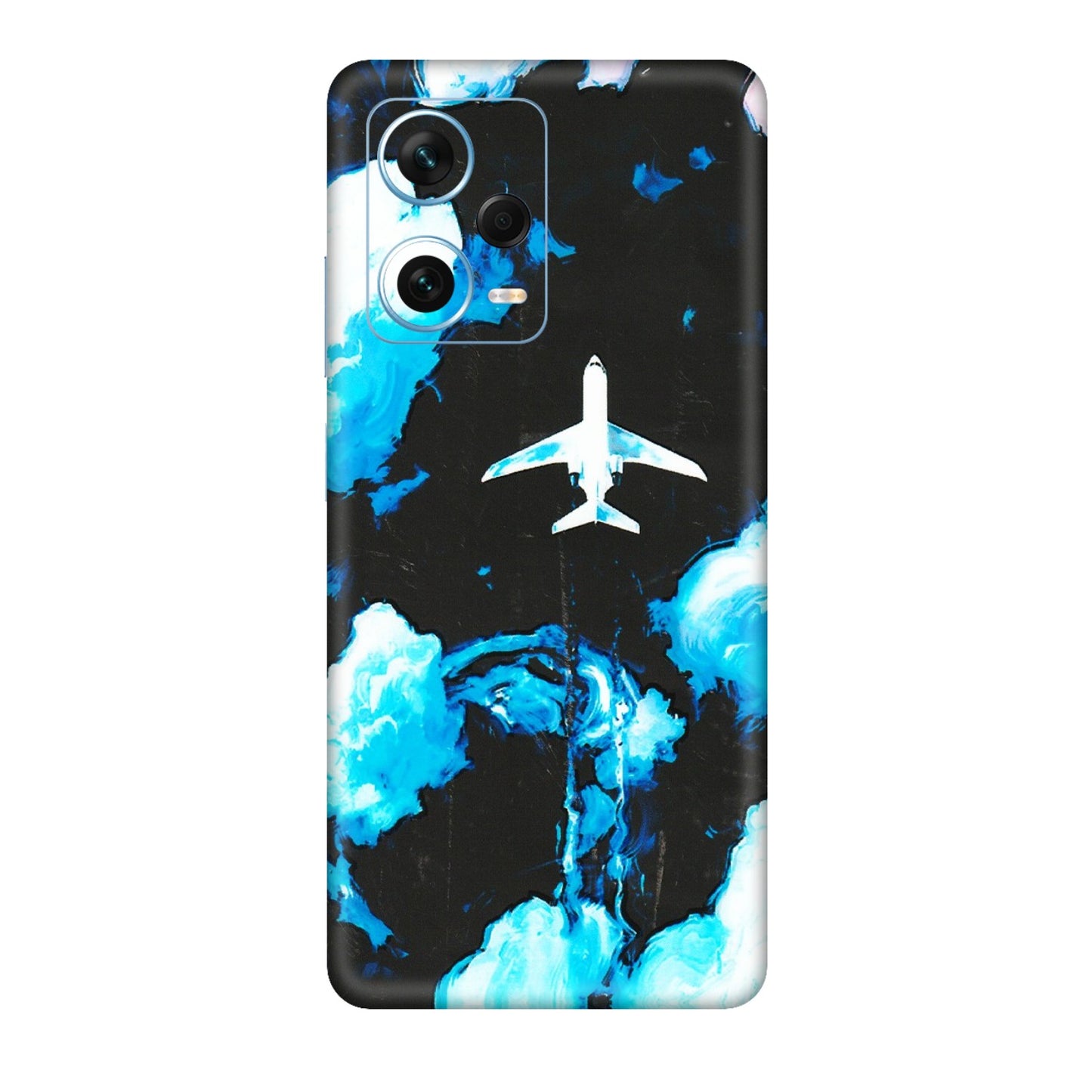 Xiaomi Redmi Phone Skins (All Models) - Travel In Airline - 3D Embossed Finish (L-264) Redmi Note 12 Pro Plus 5G
