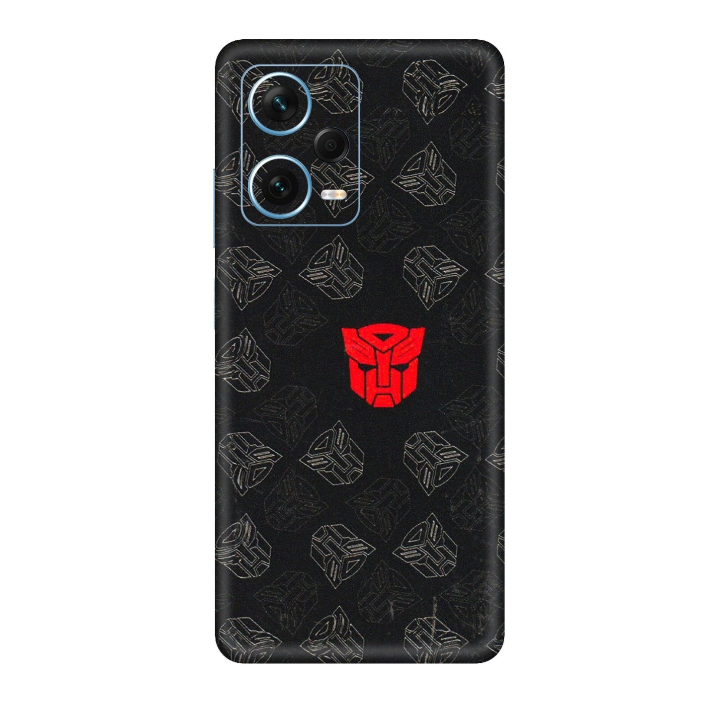 Xiaomi Redmi Phone Skins (All Models) - Transformers Devastation - 3D Embossed Finish (L-301) Redmi Note 12 Pro Plus 5G