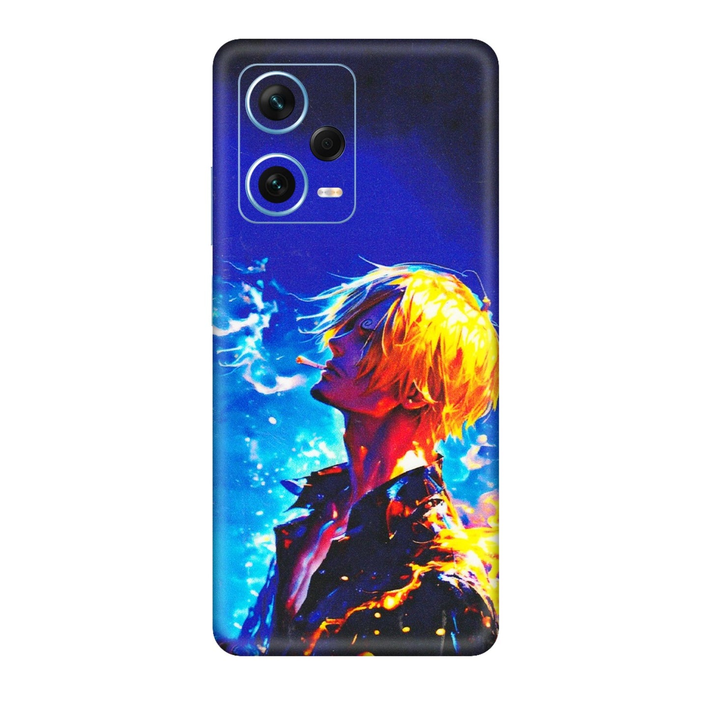 Xiaomi Redmi Phone Skins (All Models) - Sanji Vinsmoke One Piece - 3D Embossed Finish (L-319) Redmi Note 12 Pro Plus 5G