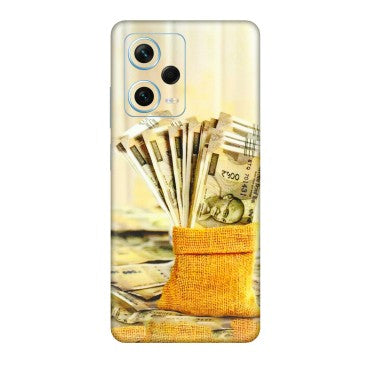 Xiaomi Redmi Phone Skins (All Models) - Show Me The Money - 3D Embossed Finish (L-52) Redmi Note 12 Pro Plus 5G