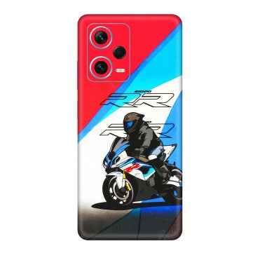 Xiaomi Redmi Phone Skins (All Models) - Bikers Love - 3D Embossed Finish (L-58) Redmi Note 12 Pro Plus 5G