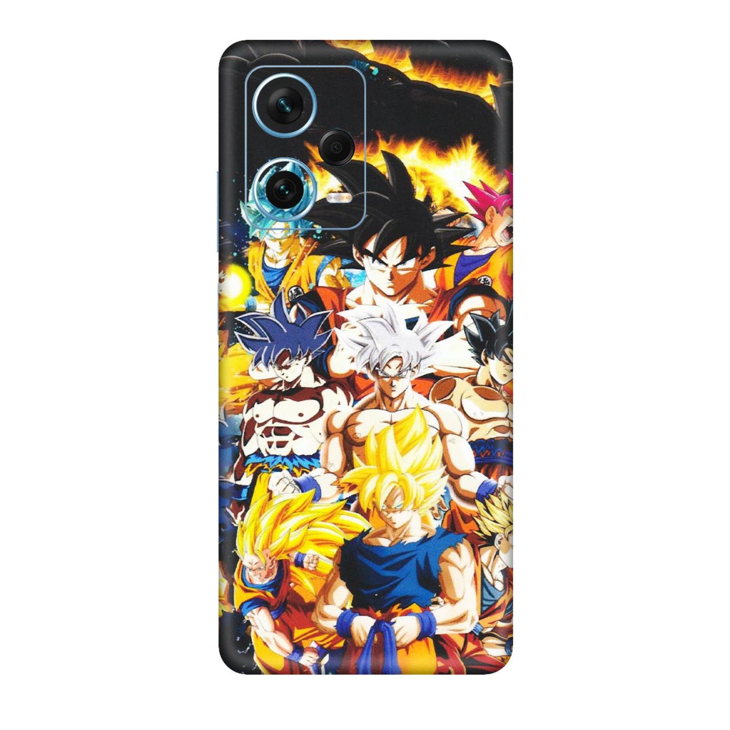 Xiaomi Redmi Phone Skins (All Models) - Ultimate Dragon Ball Z - Matte Finish (M-100) Redmi Note 12 Pro Plus 5G