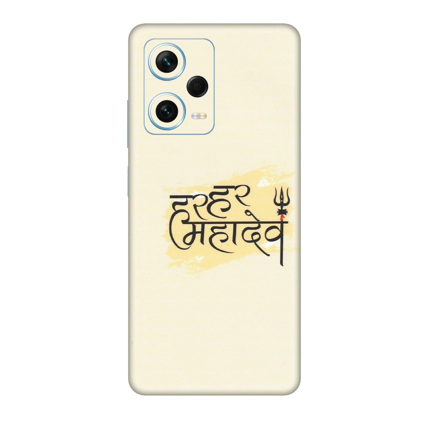 Xiaomi Redmi Phone Skins (All Models) - Har Har Mahadev - Matte Finish (M-10) Redmi Note 12 Pro Plus 5G