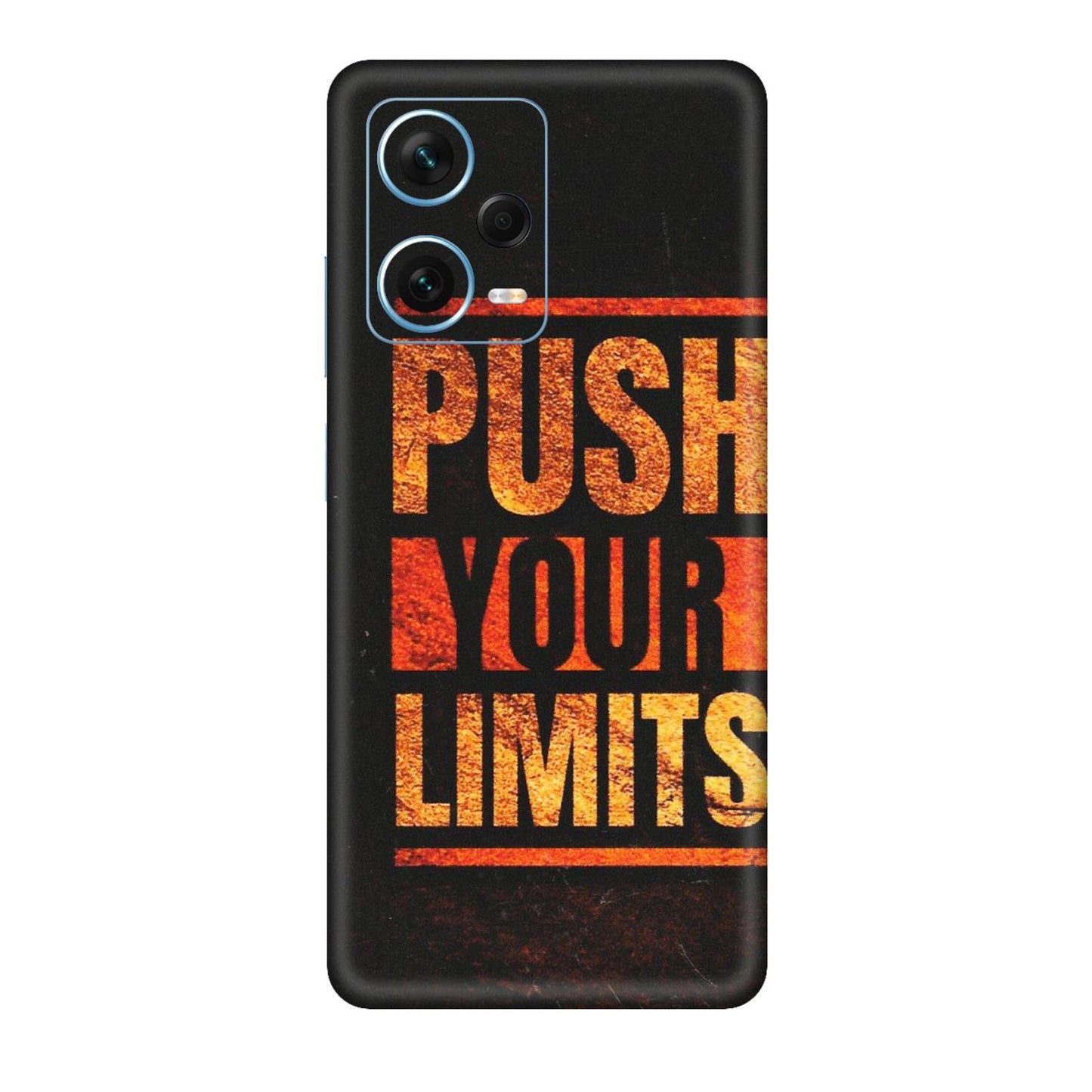 Xiaomi Redmi Phone Skins (All Models) - Push Your Limits - Matte Finish (M-118) Redmi Note 12 Pro Plus 5G