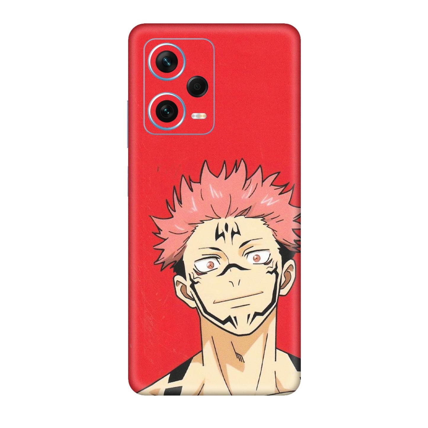 Xiaomi Redmi Phone Skins (All Models) - Ryomen Sukuna Fun Anime - Matte Finish (M-153) Redmi Note 12 Pro Plus 5G