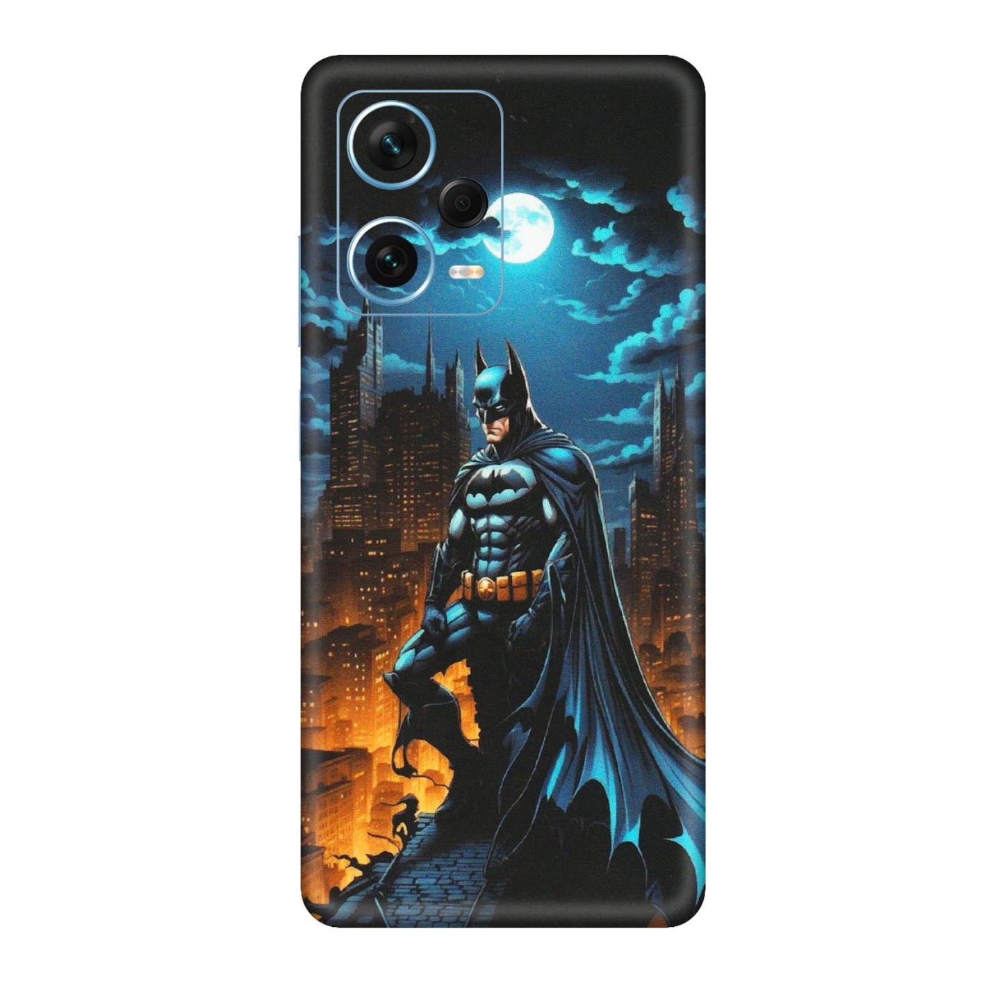 Xiaomi Redmi Phone Skins (All Models) - Batman Arkham City - Matte Finish (M-01) Redmi Note 12 Pro Plus 5G