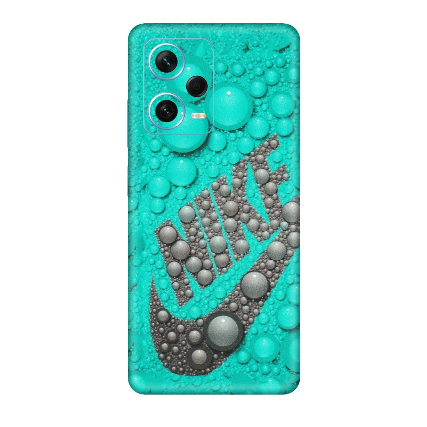 Xiaomi Redmi Phone Skins (All Models) - Shoe Brand Bubbles - Matte Finish (M-42) Redmi Note 12 Pro Plus 5G