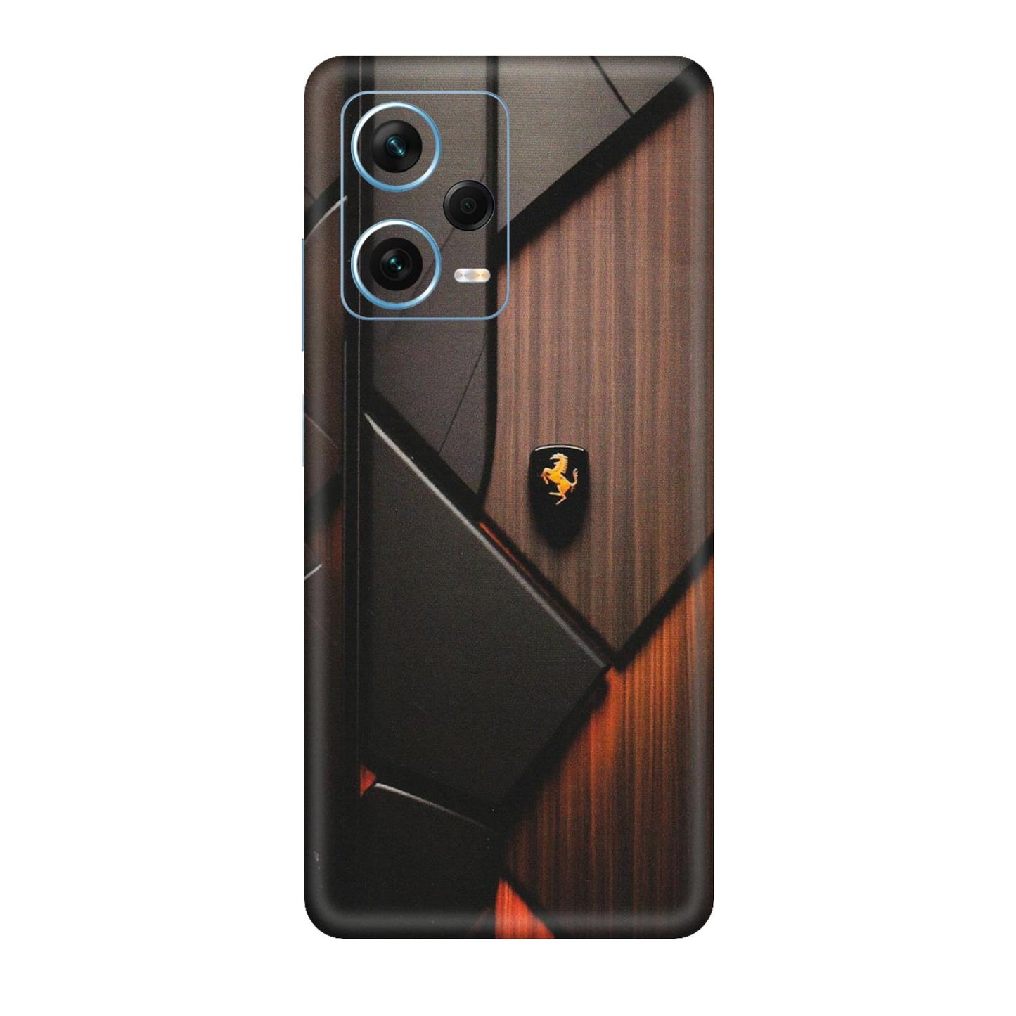 Xiaomi Redmi Phone Skins (All Models) - Lambo Beauty Wood Pattern Sober - Matte Finish (M-51) Redmi Note 12 Pro Plus 5G
