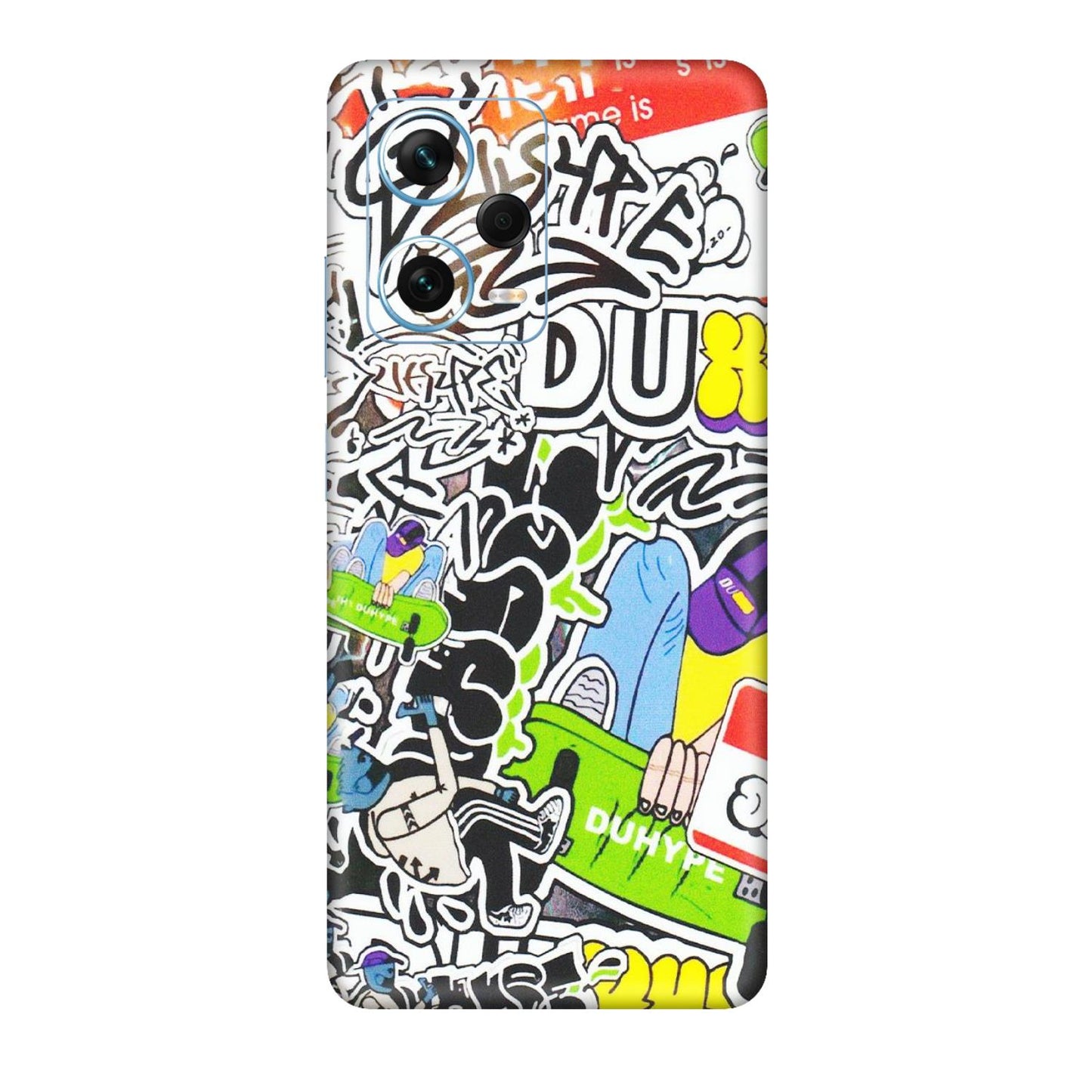 Xiaomi Redmi Phone Skins (All Models) - Dope Graffiti - Matte Finish (M-61) Redmi Note 12 Pro Plus 5G