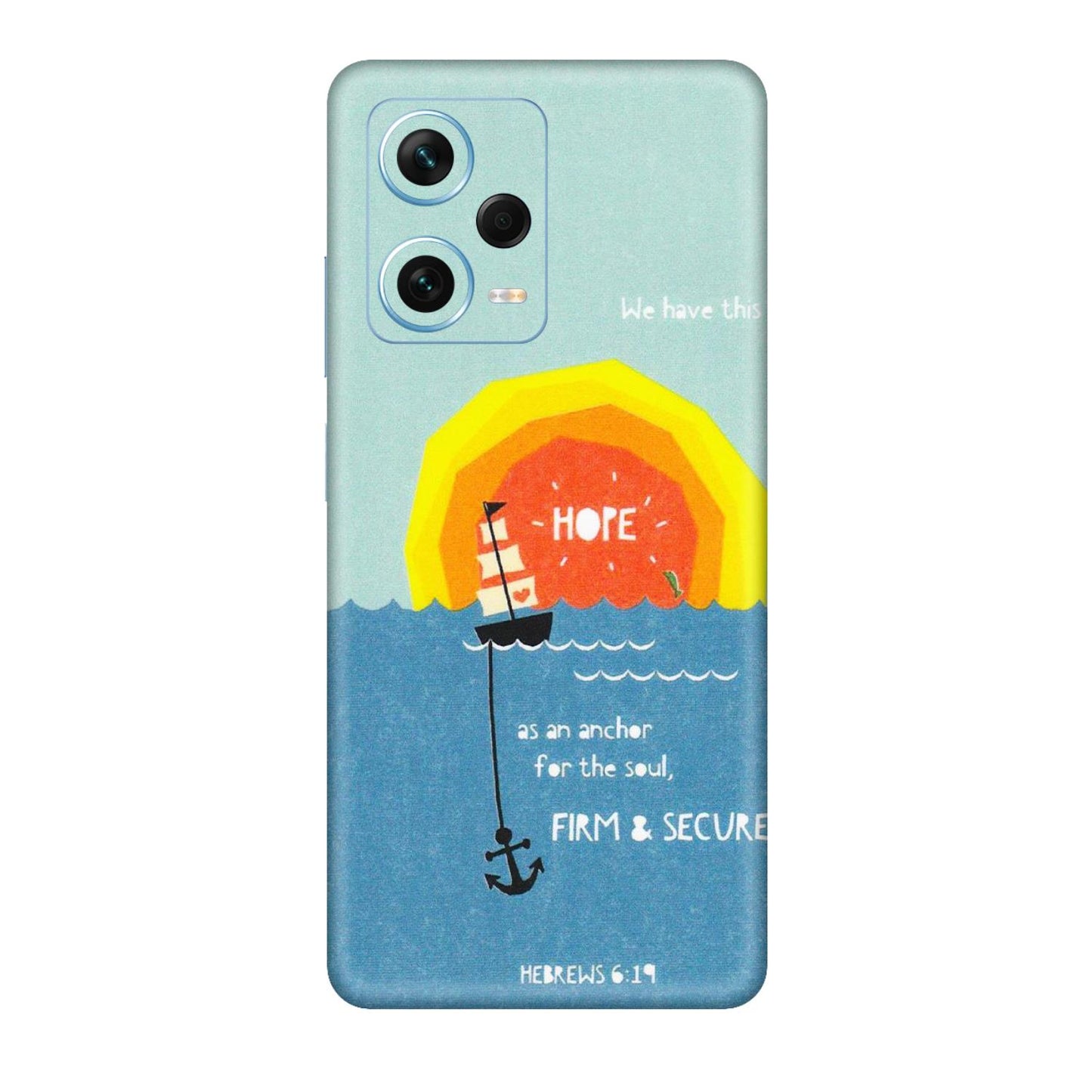 Xiaomi Redmi Phone Skins (All Models) - A Beautiful Sunset of Hope - Matte Finish (M-75) Redmi Note 12 Pro Plus 5G