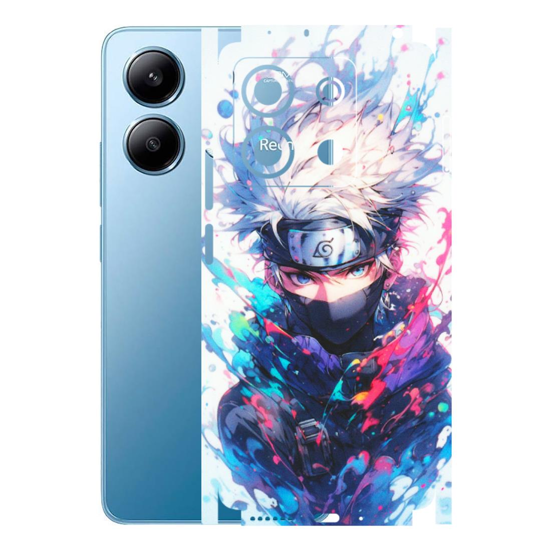 Xiaomi Redmi Phone Skins (All Models) - Naruto Face Mask - Matte Finish (M-03) Redmi Note 13 5G
