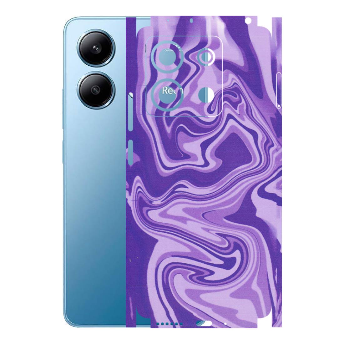 Xiaomi Redmi Phone Skins (All Models) - Hazy Purple Nights - Matte Finish (M-14) Redmi Note 13 5G