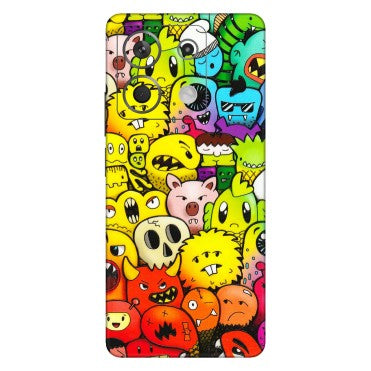 Xiaomi Redmi Phone Skins (All Models) - Angry Funkies - 3D Embossed Finish (L-169) Redmi Note 13 5G