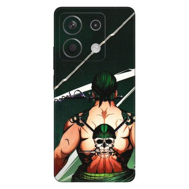 Xiaomi Redmi Phone Skins (All Models) - Zoro Anime - 3D Embossed Finish (L-23) Redmi Note 13 5G