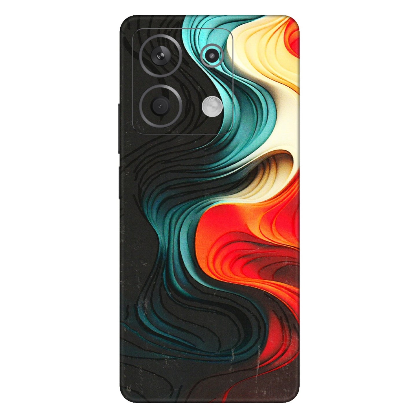 Xiaomi Redmi Phone Skins (All Models) - The Silky Swirl - 3D Embossed Finish (L-240) Redmi Note 13 5G