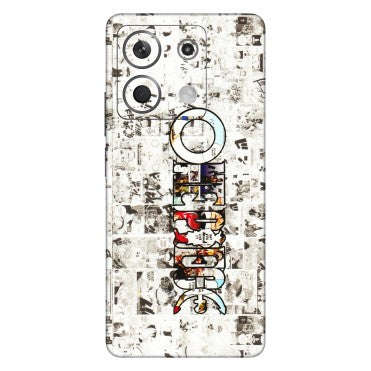 Xiaomi Redmi Phone Skins (All Models) - One Piece Manga - 3D Embossed Finish (L-26) Redmi Note 13 5G