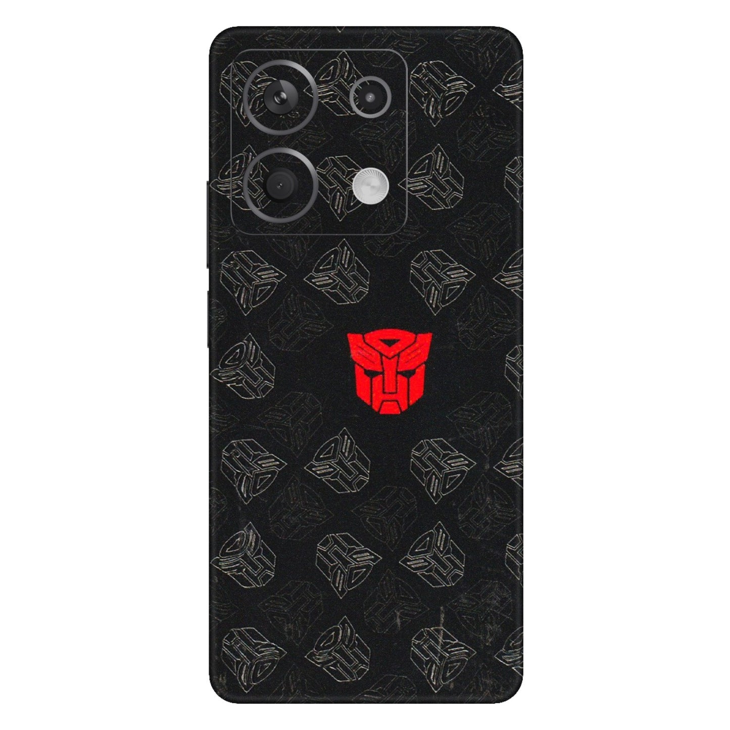 Xiaomi Redmi Phone Skins (All Models) - Transformers Devastation - 3D Embossed Finish (L-301) Redmi Note 13 5G