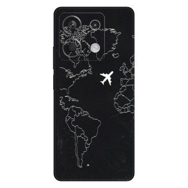 Xiaomi Redmi Phone Skins (All Models) - Never Ending Travel - 3D Embossed Finish (L-79) Redmi Note 13 5G