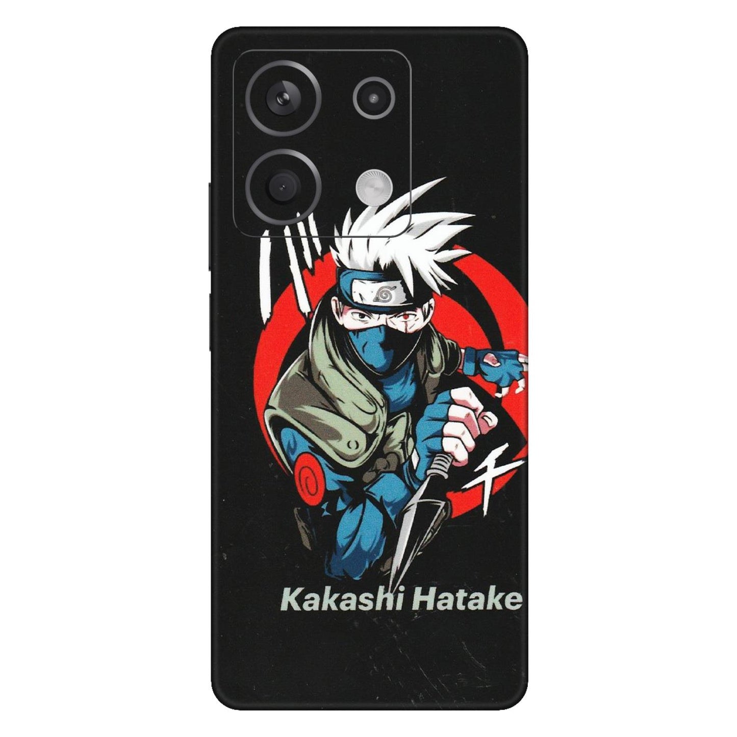 Xiaomi Redmi Phone Skins (All Models) - Naruto Kakashi Hatake Killer - Matte Finish (M-114) Redmi Note 13 5G