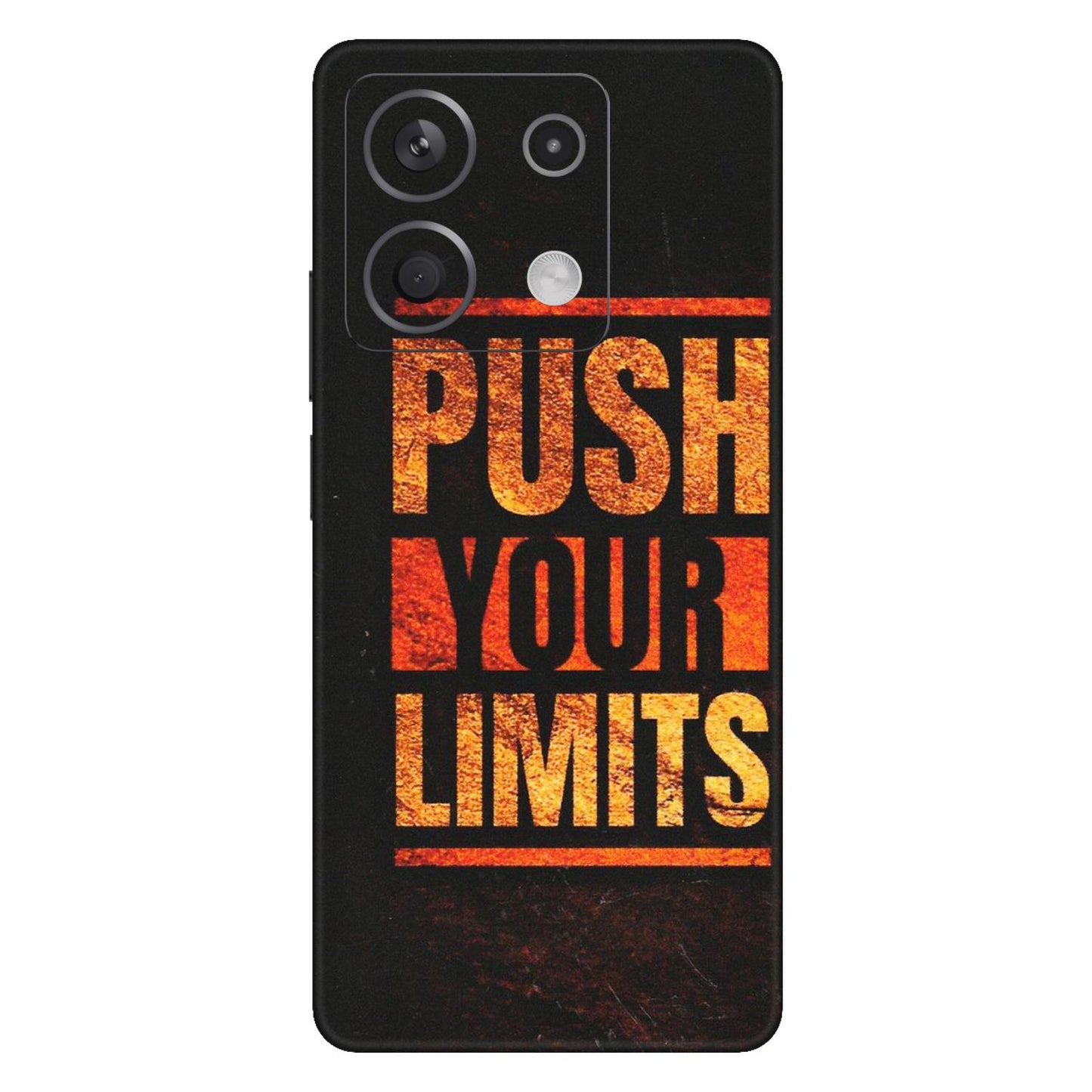 Xiaomi Redmi Phone Skins (All Models) - Push Your Limits - Matte Finish (M-118) Redmi Note 13 5G