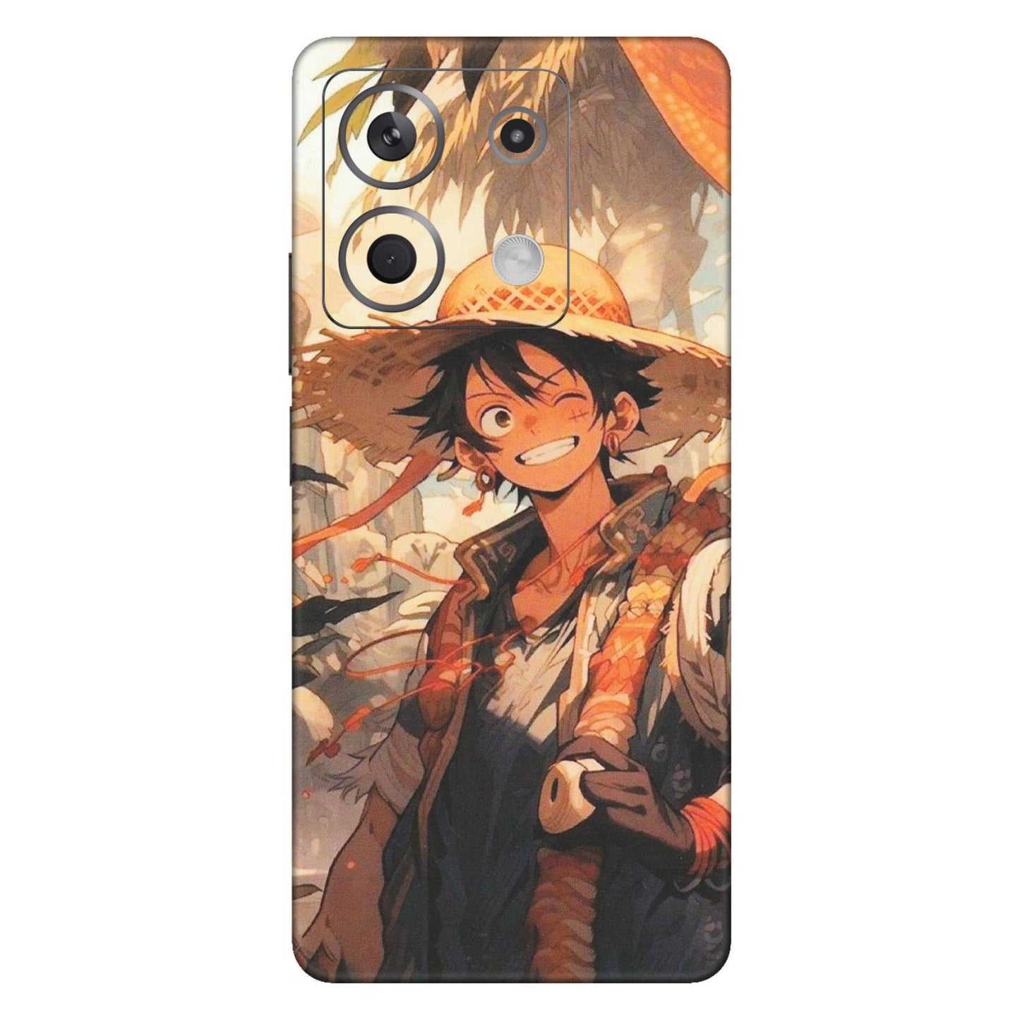 Xiaomi Redmi Phone Skins (All Models) - Anime Character Smile - Matte Finish (M-33) Redmi Note 13 5G