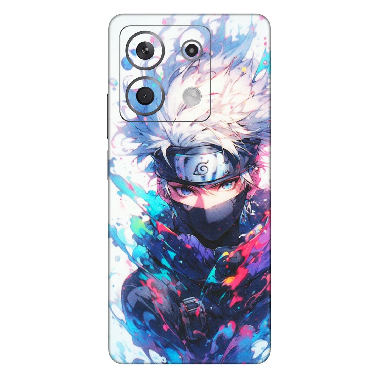 Xiaomi Redmi Phone Skins (All Models) - Naruto Face Mask - Matte Finish (M-03) Redmi Note 13 5G