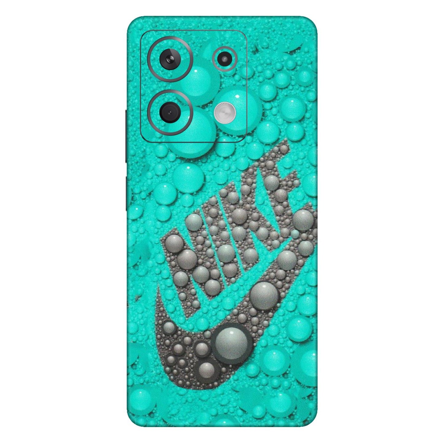 Xiaomi Redmi Phone Skins (All Models) - Shoe Brand Bubbles - Matte Finish (M-42) Redmi Note 13 5G