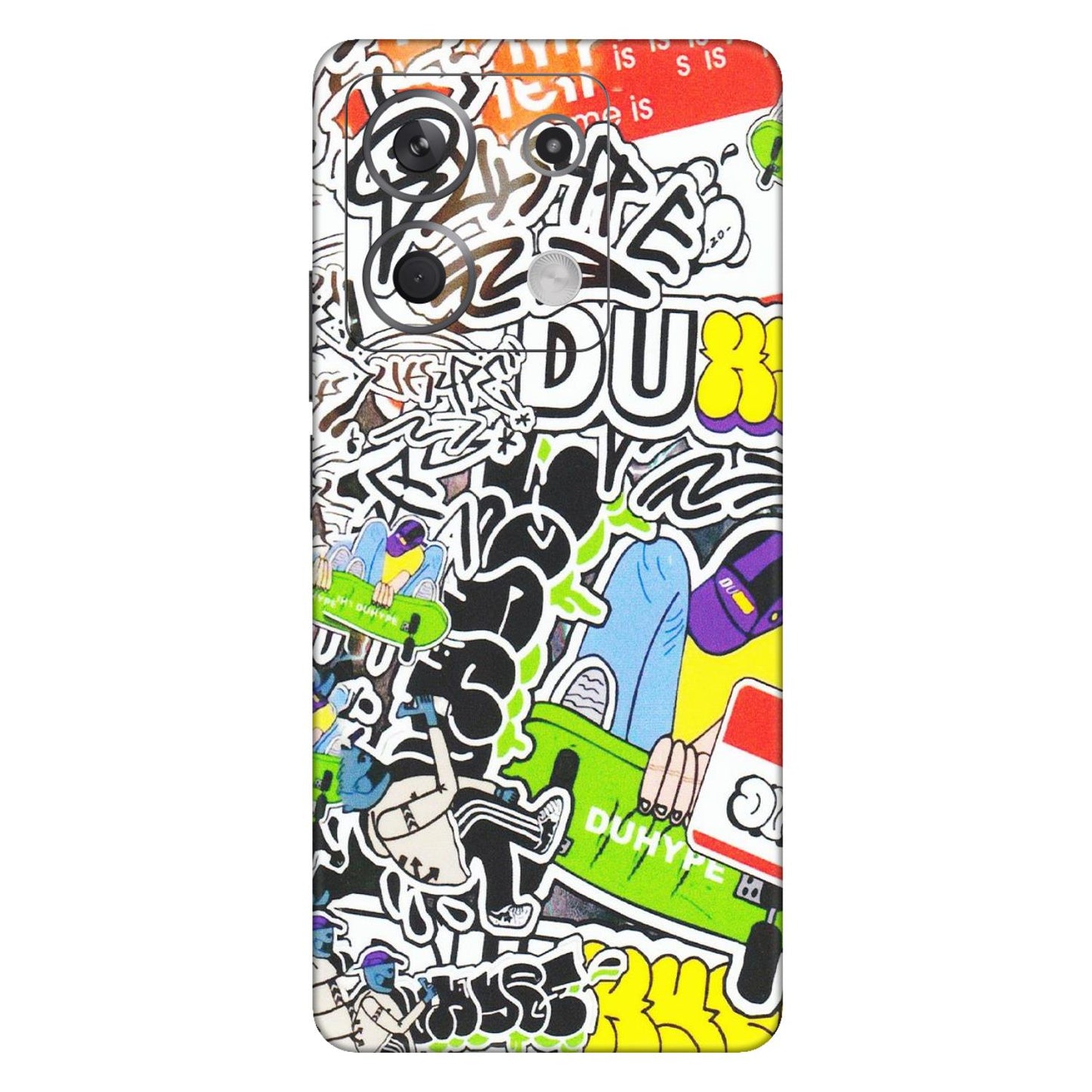 Xiaomi Redmi Phone Skins (All Models) - Dope Graffiti - Matte Finish (M-61) Redmi Note 13 5G