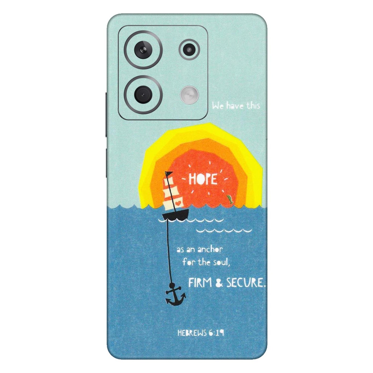 Xiaomi Redmi Phone Skins (All Models) - A Beautiful Sunset of Hope - Matte Finish (M-75) Redmi Note 13 5G