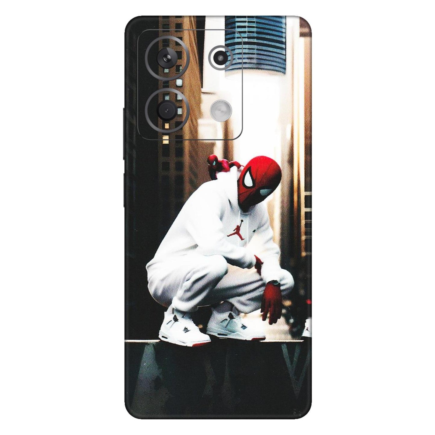 Xiaomi Redmi Phone Skins (All Models) - Sportsman Spider Man - Matte Finish (M-94) Redmi Note 13 5G