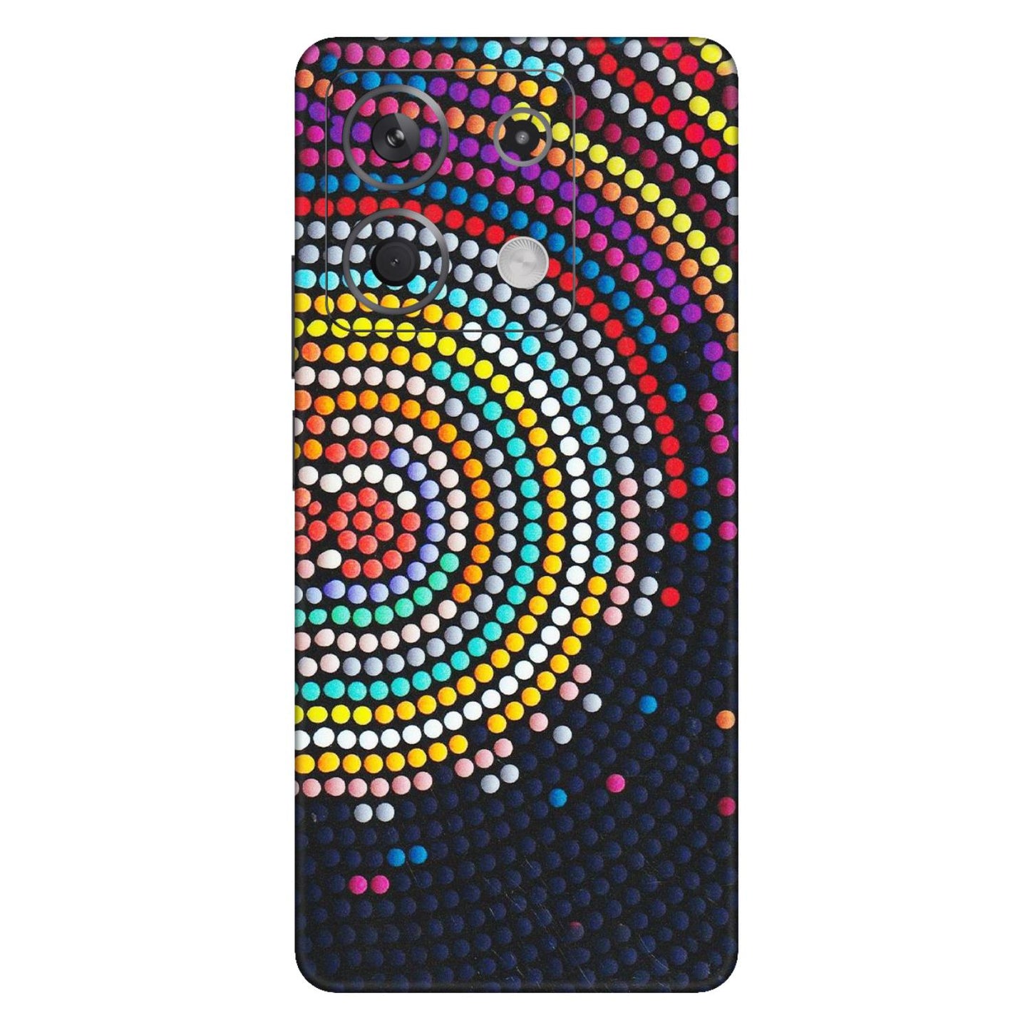 Xiaomi Redmi Phone Skins (All Models) - Rainbow Dot Mandala - Matte Finish (M-97) Redmi Note 13 5G