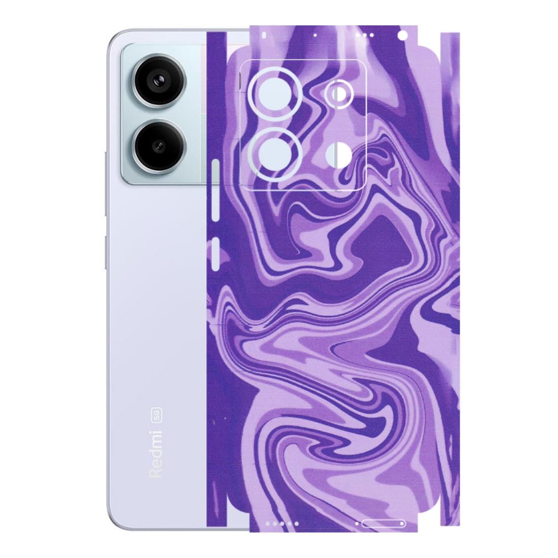 Xiaomi Redmi Phone Skins (All Models) - Hazy Purple Nights - Matte Finish (M-14) Redmi Note 13 Pro 5G