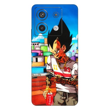 Xiaomi Redmi Phone Skins (All Models) - Vegeta - 3D Embossed Finish (L-136) Redmi Note 13 Pro 5G