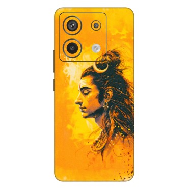 Xiaomi Redmi Phone Skins (All Models) - Shiv Shakti - 3D Embossed Finish (L-14) Redmi Note 13 Pro 5G