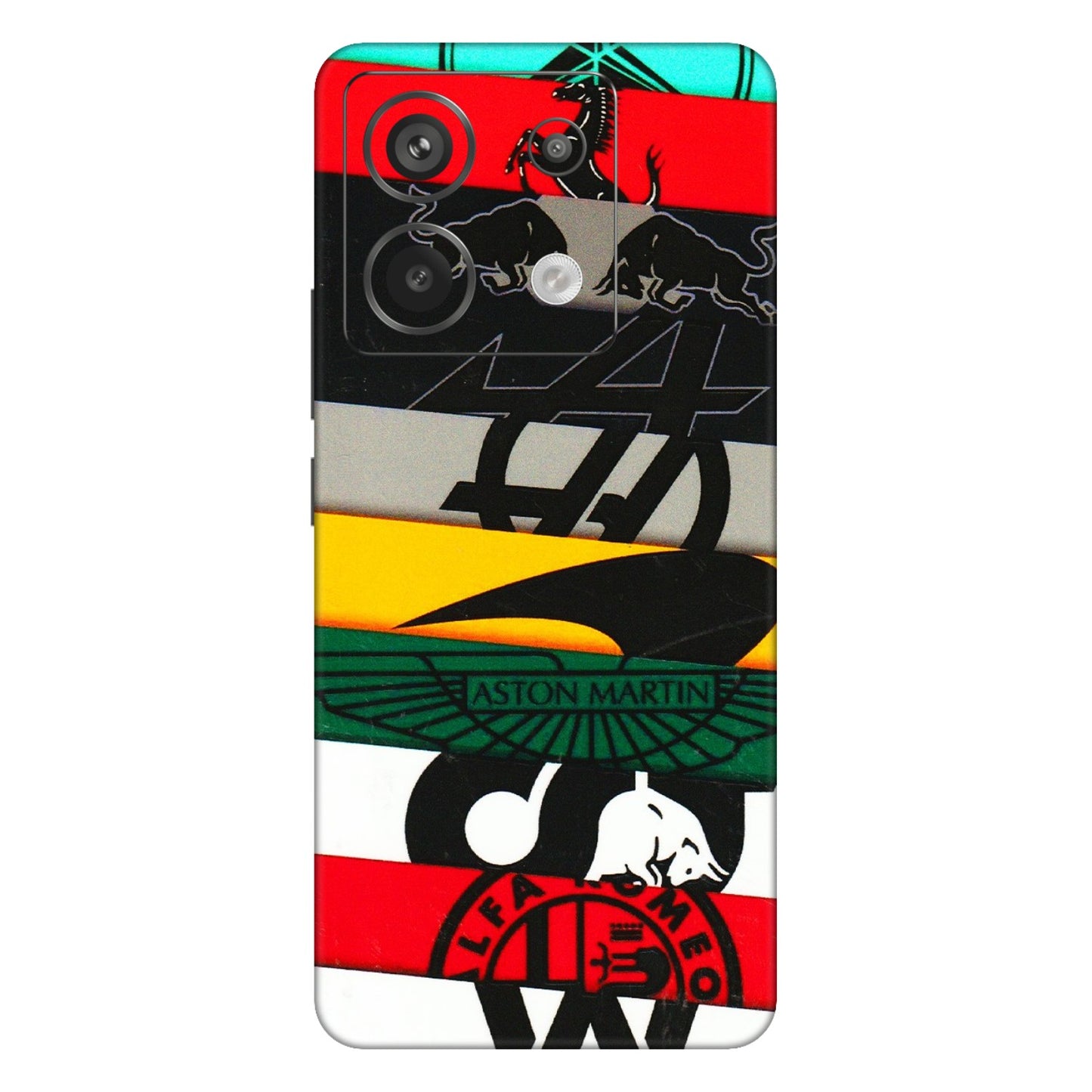 Xiaomi Redmi Phone Skins (All Models) - Multi Designer Brands - 3D Embossed Finish (L-187) Redmi Note 13 Pro 5G