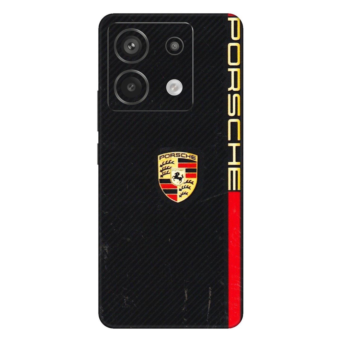 Xiaomi Redmi Phone Skins (All Models) - Premium Porsche - 3D Embossed Finish (L-225) Redmi Note 13 Pro 5G