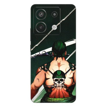 Xiaomi Redmi Phone Skins (All Models) - Zoro Anime - 3D Embossed Finish (L-23) Redmi Note 13 Pro 5G