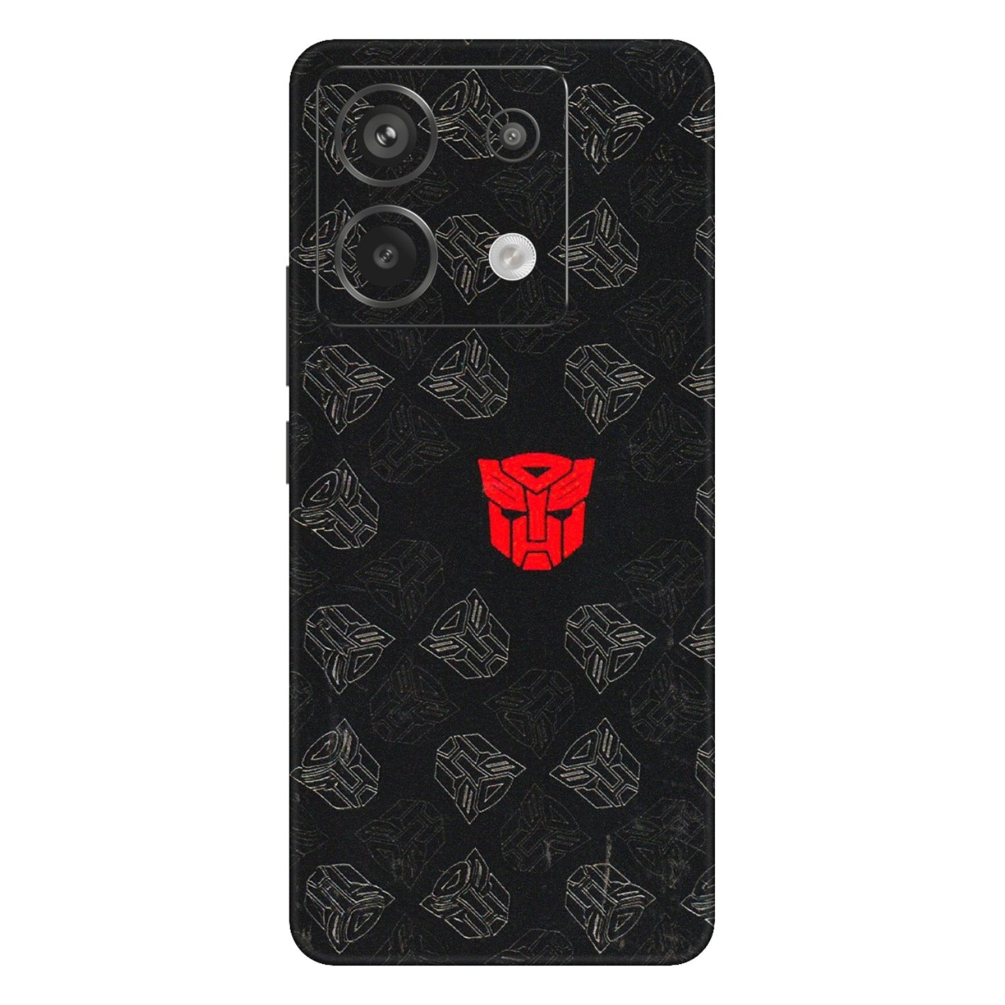 Xiaomi Redmi Phone Skins (All Models) - Transformers Devastation - 3D Embossed Finish (L-301) Redmi Note 13 Pro 5G