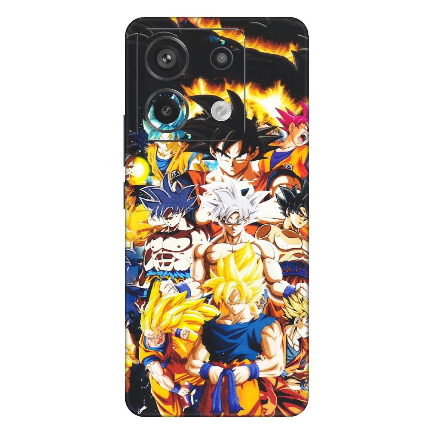 Xiaomi Redmi Phone Skins (All Models) - Ultimate Dragon Ball Z - Matte Finish (M-100) Redmi Note 13 Pro 5G