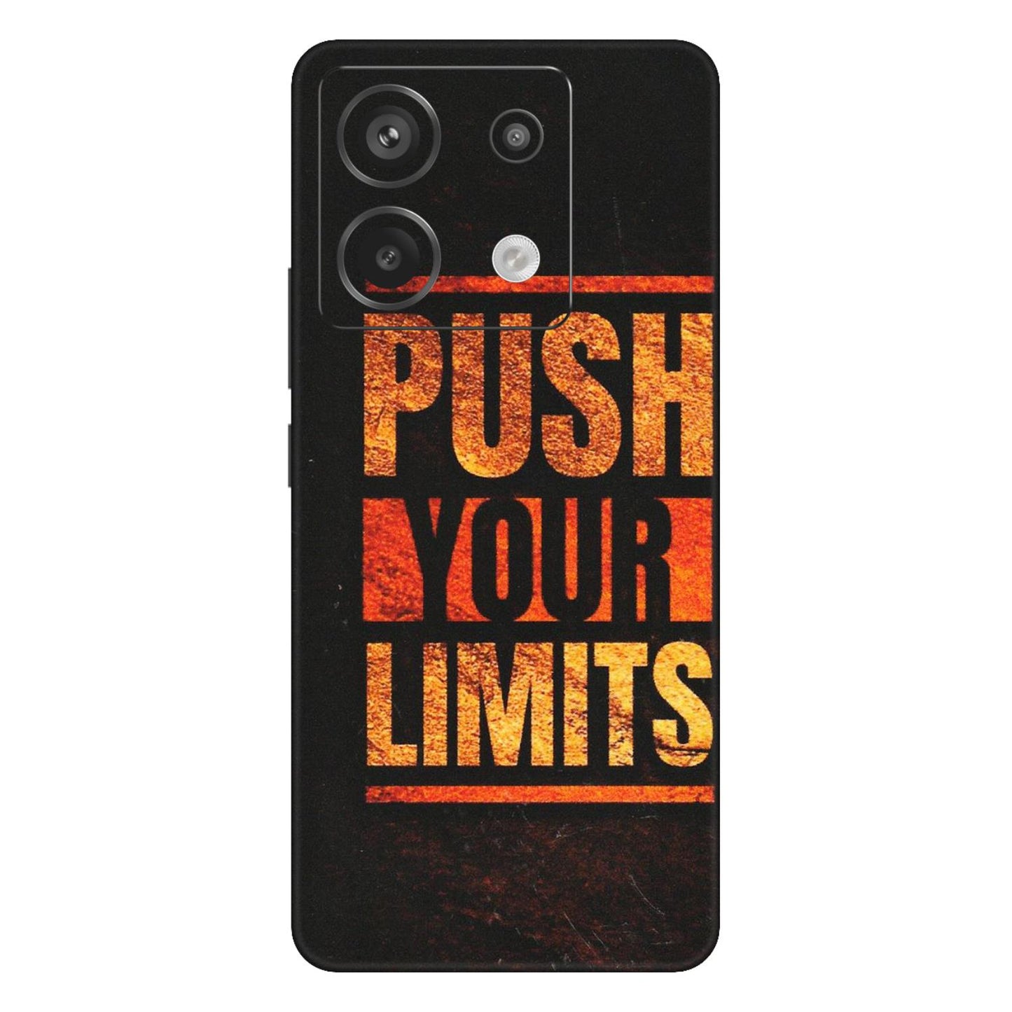 Xiaomi Redmi Phone Skins (All Models) - Push Your Limits - Matte Finish (M-118) Redmi Note 13 Pro 5G