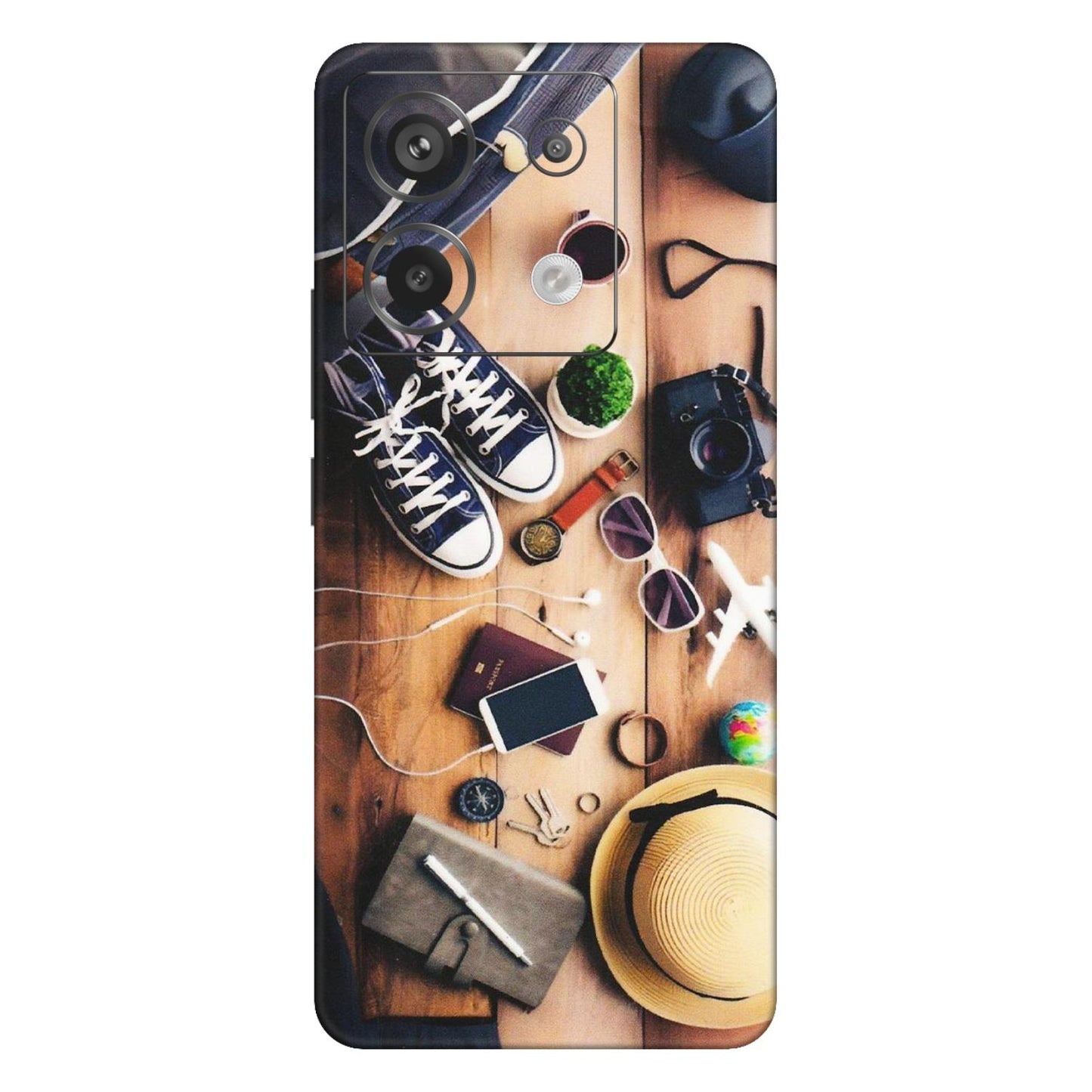 Xiaomi Redmi Phone Skins (All Models) - Travel Wanderlust - Matte Finish (M-133) Redmi Note 13 Pro 5G