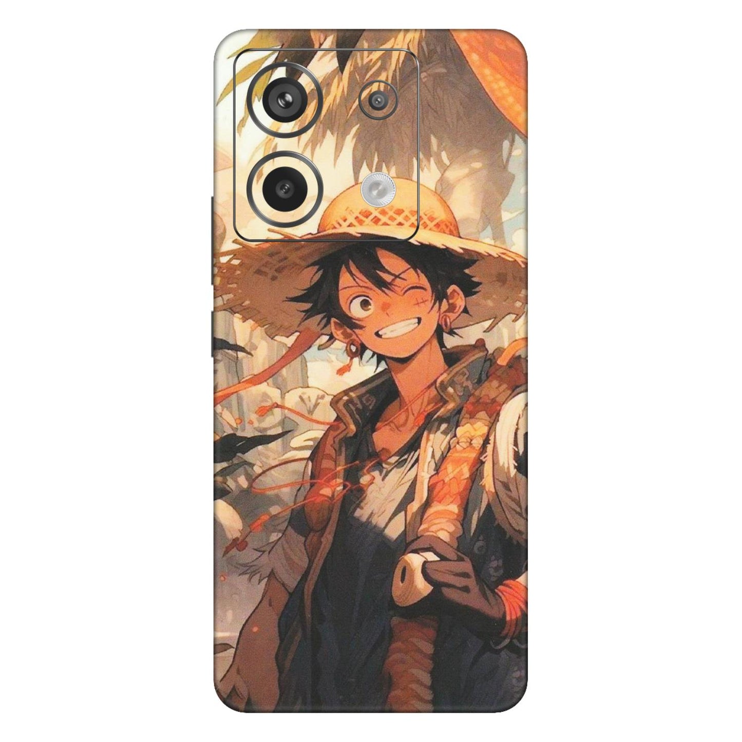Xiaomi Redmi Phone Skins (All Models) - Anime Character Smile - Matte Finish (M-33) Redmi Note 13 Pro 5G