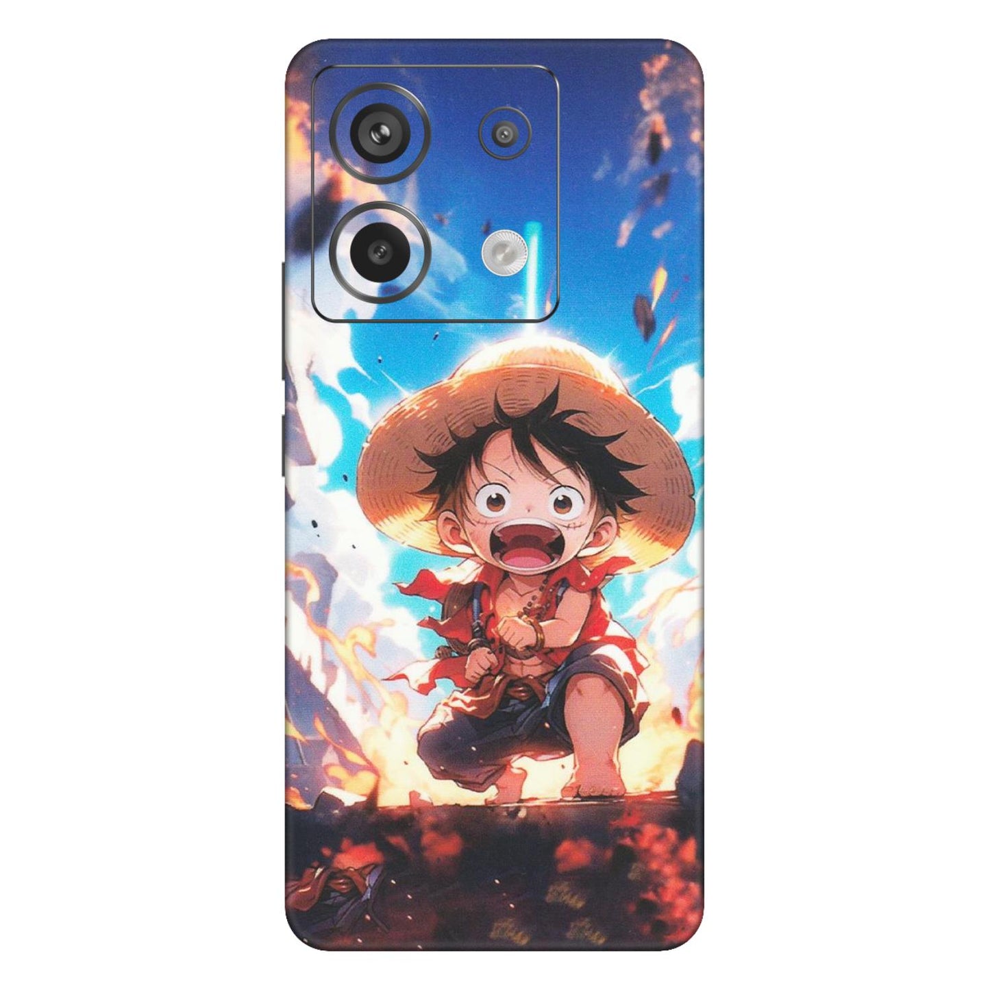 Xiaomi Redmi Phone Skins (All Models) - Toon One Piece Cute Character - Matte Finish (M-35) Redmi Note 13 Pro 5G