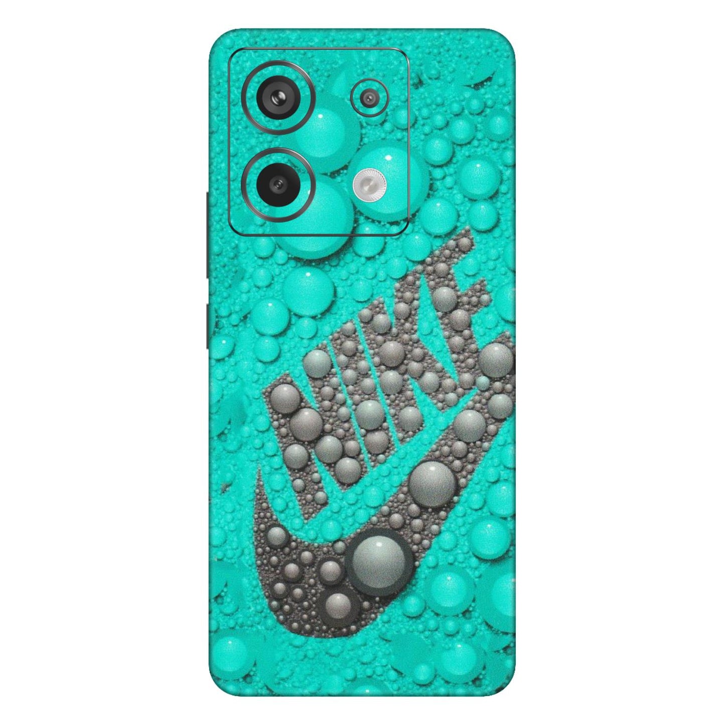 Xiaomi Redmi Phone Skins (All Models) - Shoe Brand Bubbles - Matte Finish (M-42) Redmi Note 13 Pro 5G