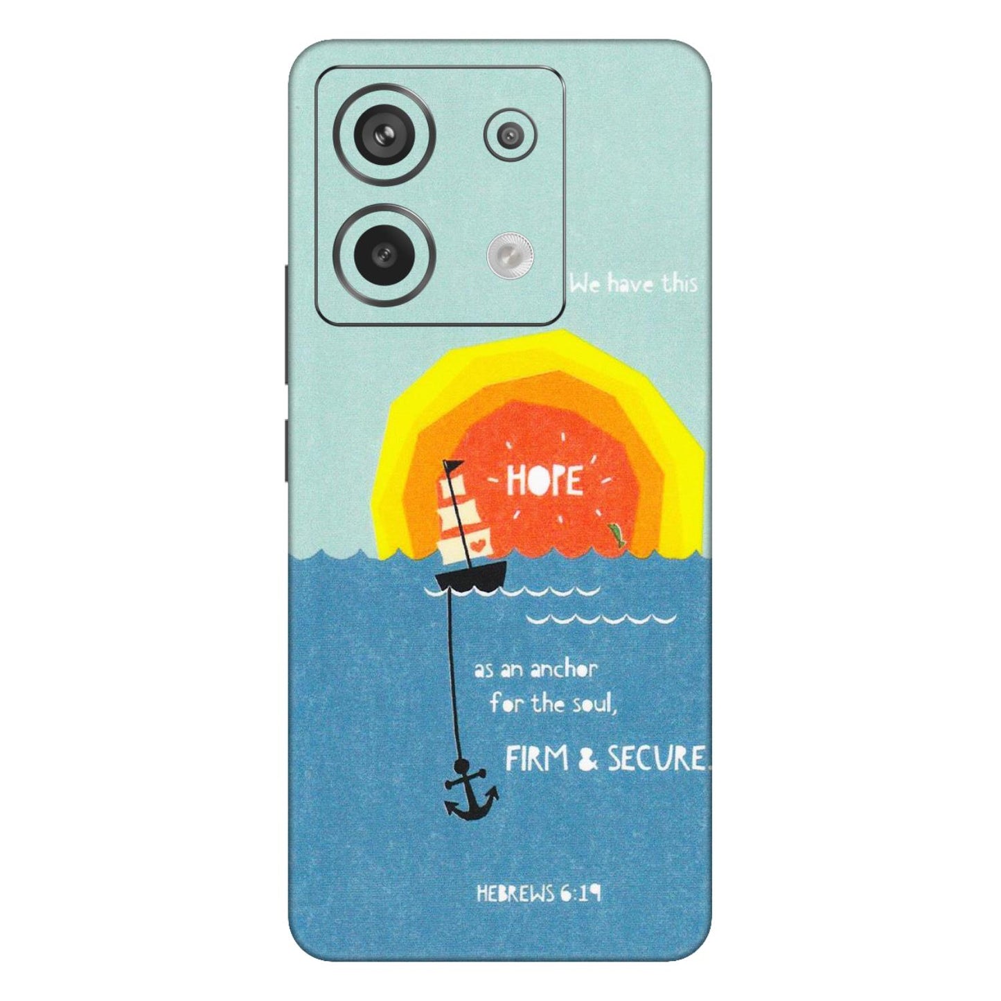 Xiaomi Redmi Phone Skins (All Models) - A Beautiful Sunset of Hope - Matte Finish (M-75) Redmi Note 13 Pro 5G