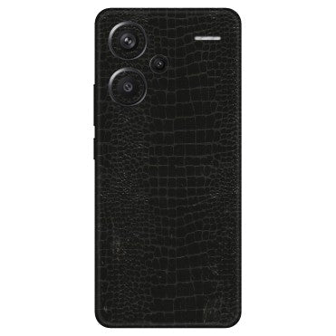 Xiaomi Redmi Phone Skins (All Models) - Snake Leather Black - 3D Embossed Finish (L-107) Redmi Note 13 Pro Plus 5G